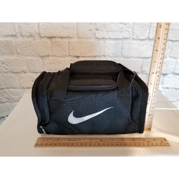 Nike Bags Nike Mini Duffle Bag Zip Lunch Box Tote Black New Poshmark